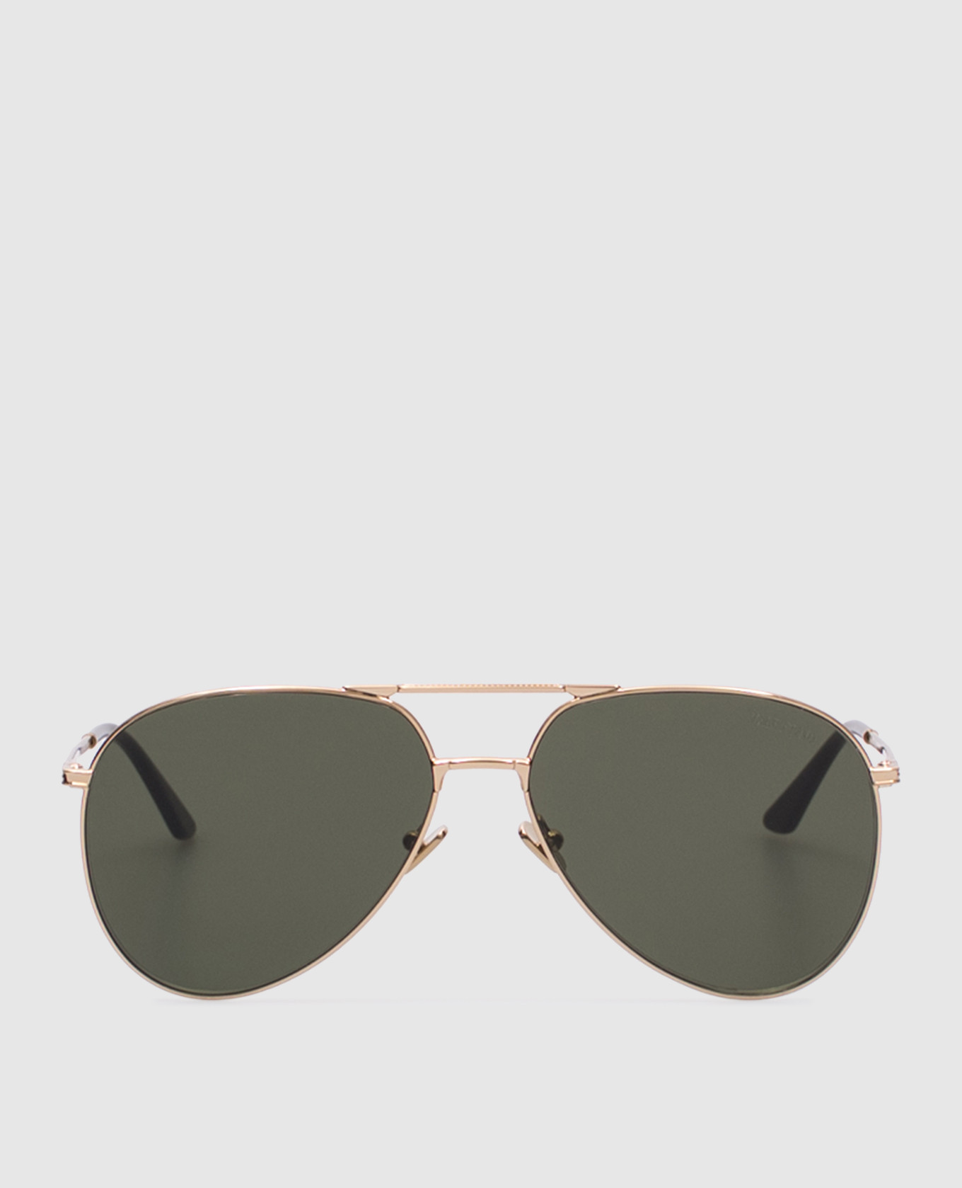 

Gold sunglasses with logo Valentino Akoni, Golden