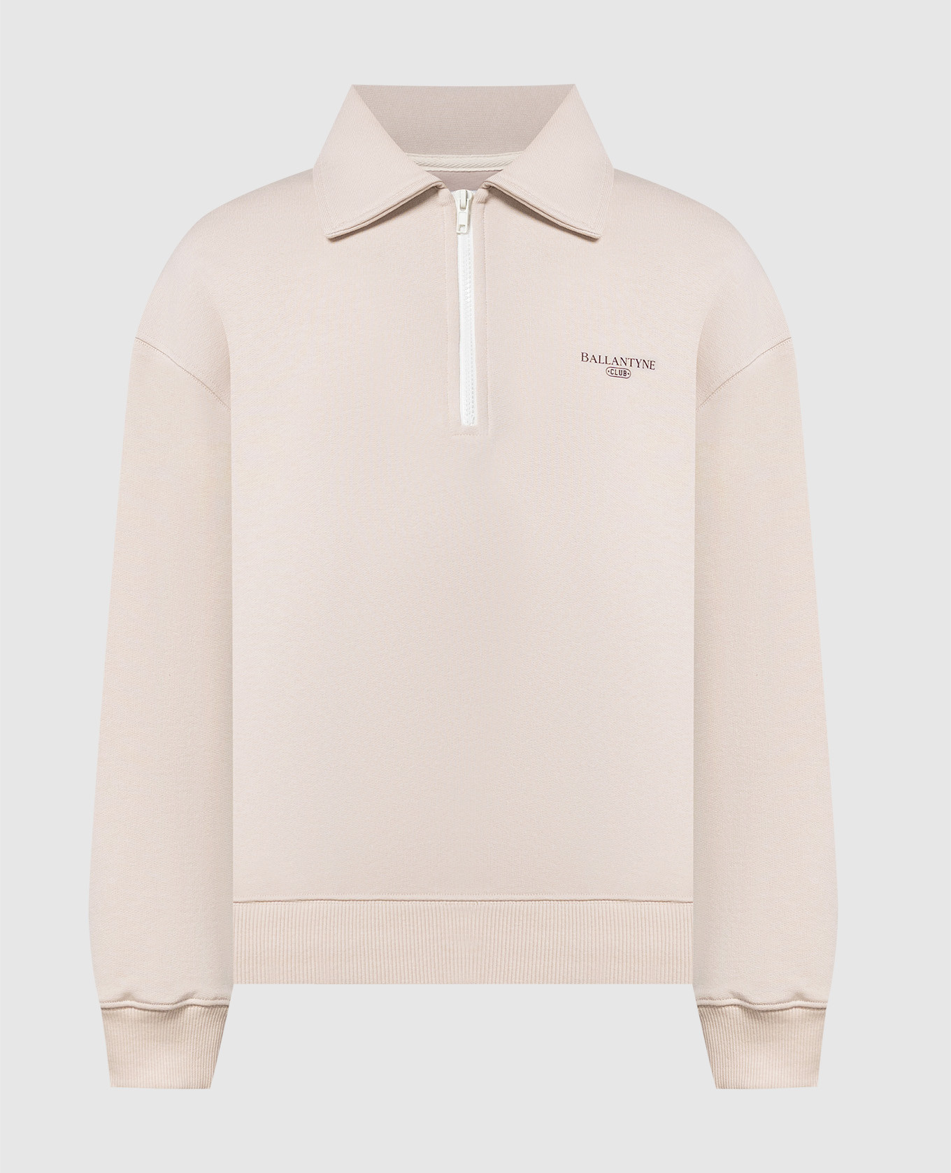 

Beige polo shirt with logo Ballantyne, Бежевый