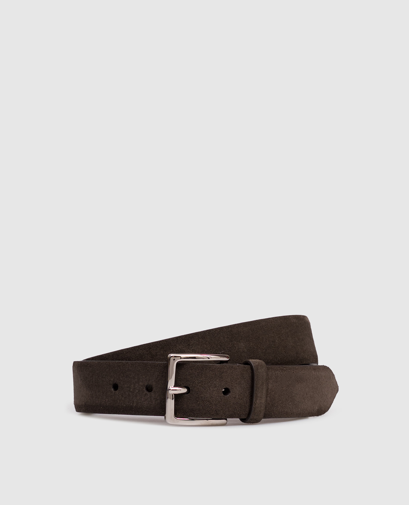 

Brown suede belt Orciani