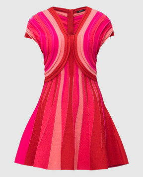 Balmain Pink mini dress EF0R7144KI41