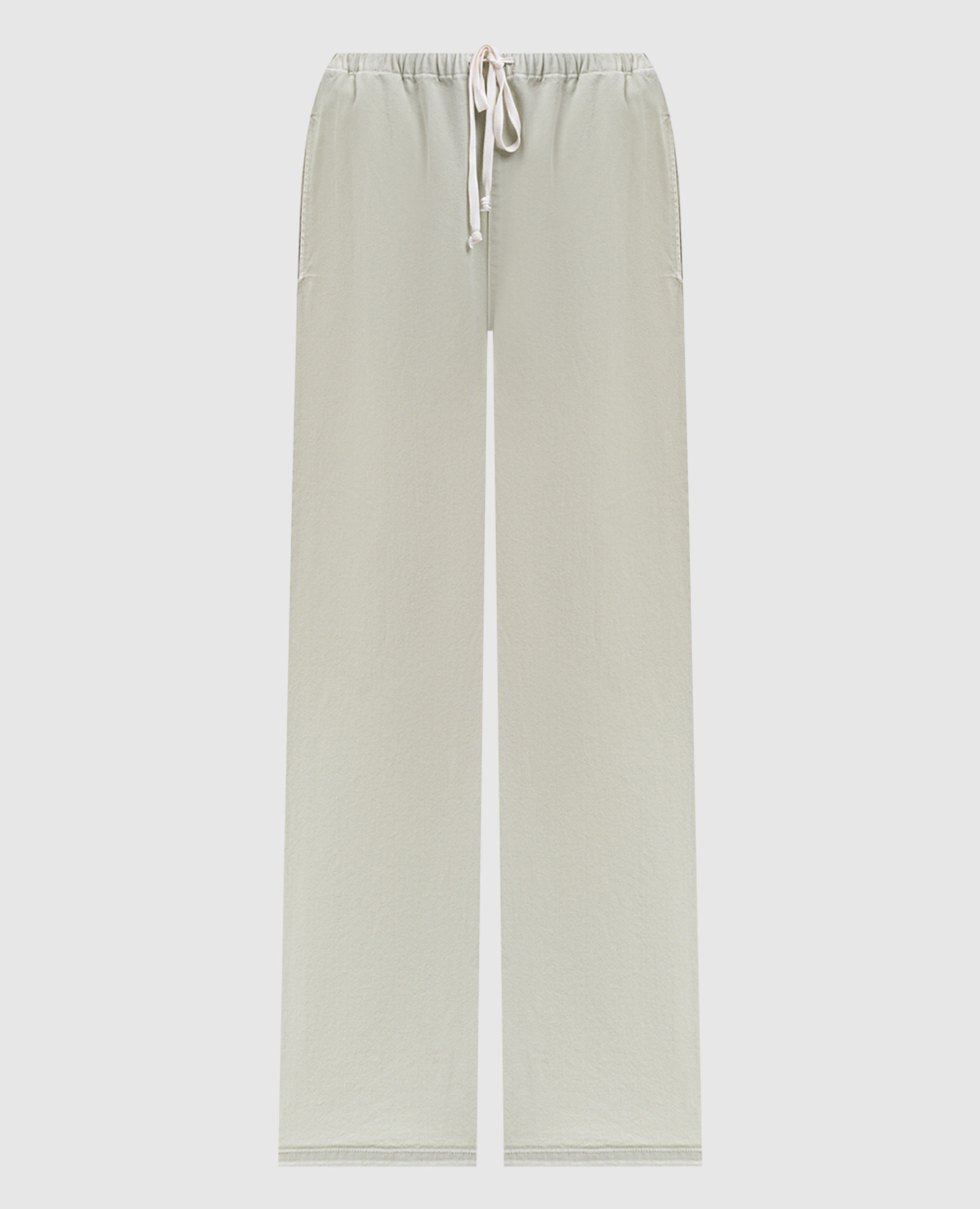 

Green pants with logo embroidery Maison Margiela MM6