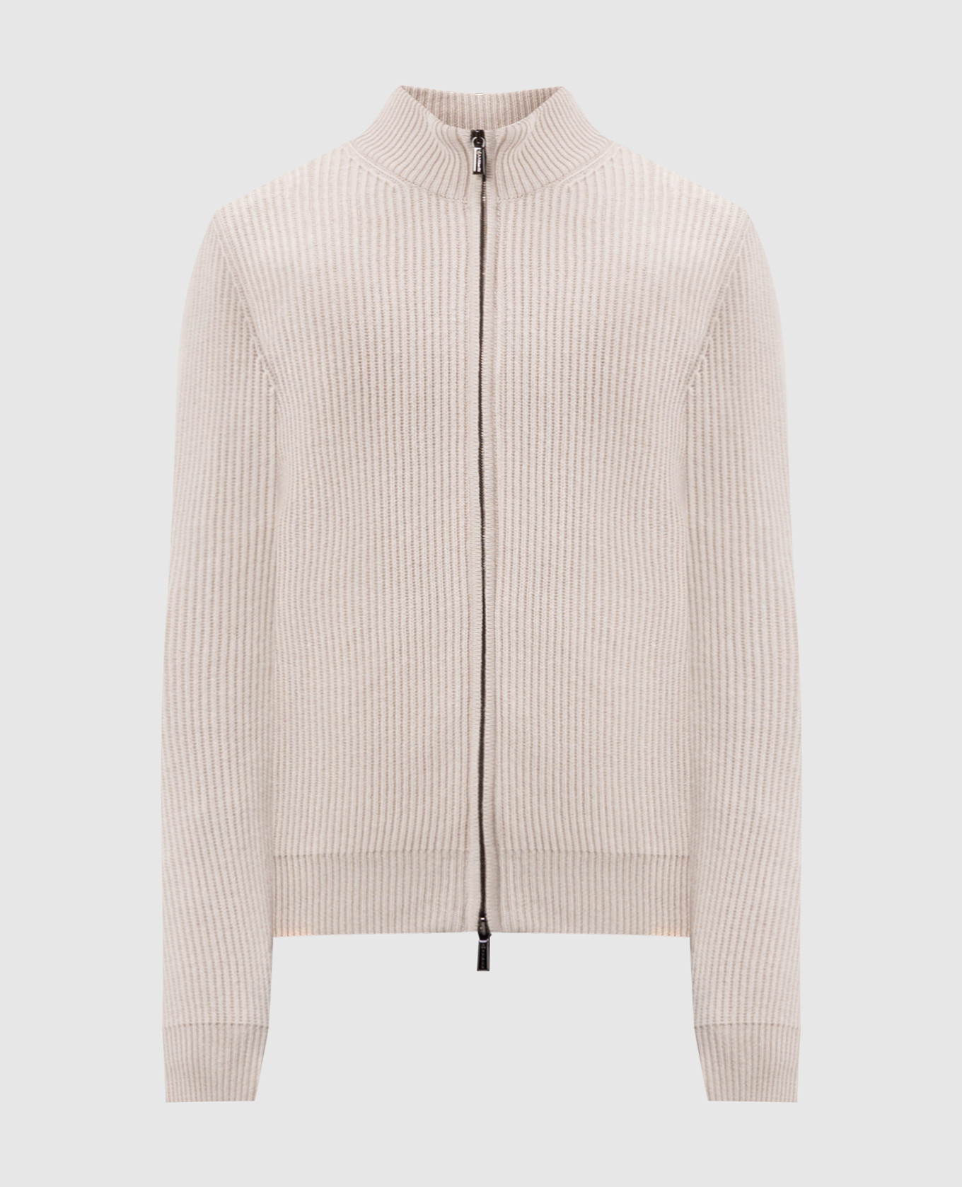 

Ares beige cashmere cardigan MooRER