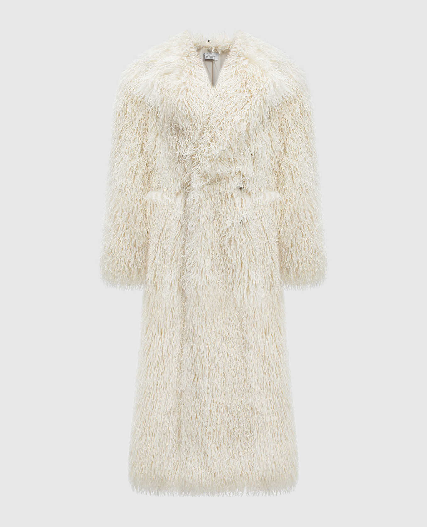 

White double-breasted coat Giuseppe Di Morabito Milano