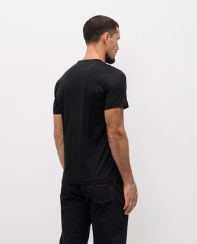 MooRER Black T-shirt MIKE MIKE4TC