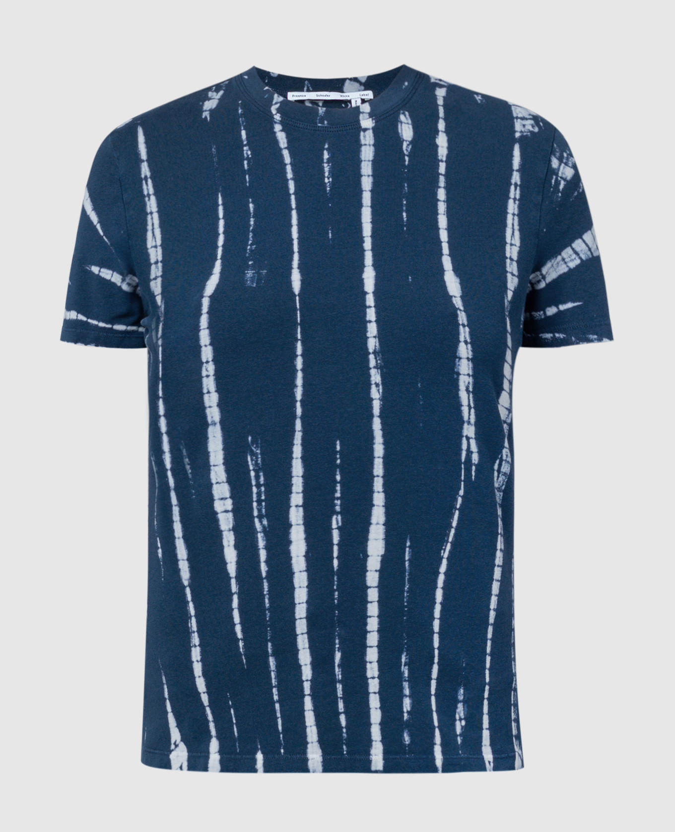 Finiey blue t-shirt with print proenza schouler