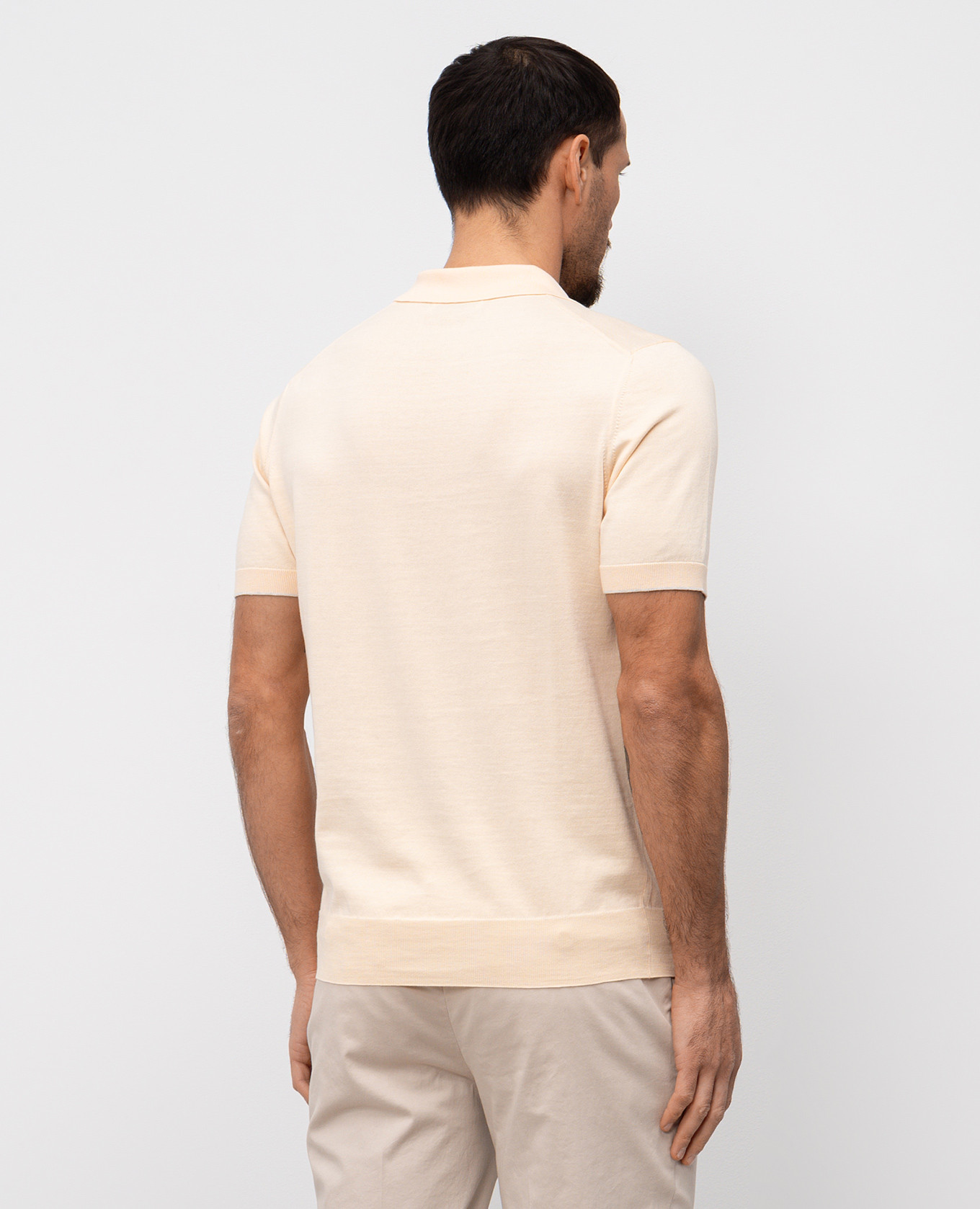 

Orange polo Brunello Cucinelli