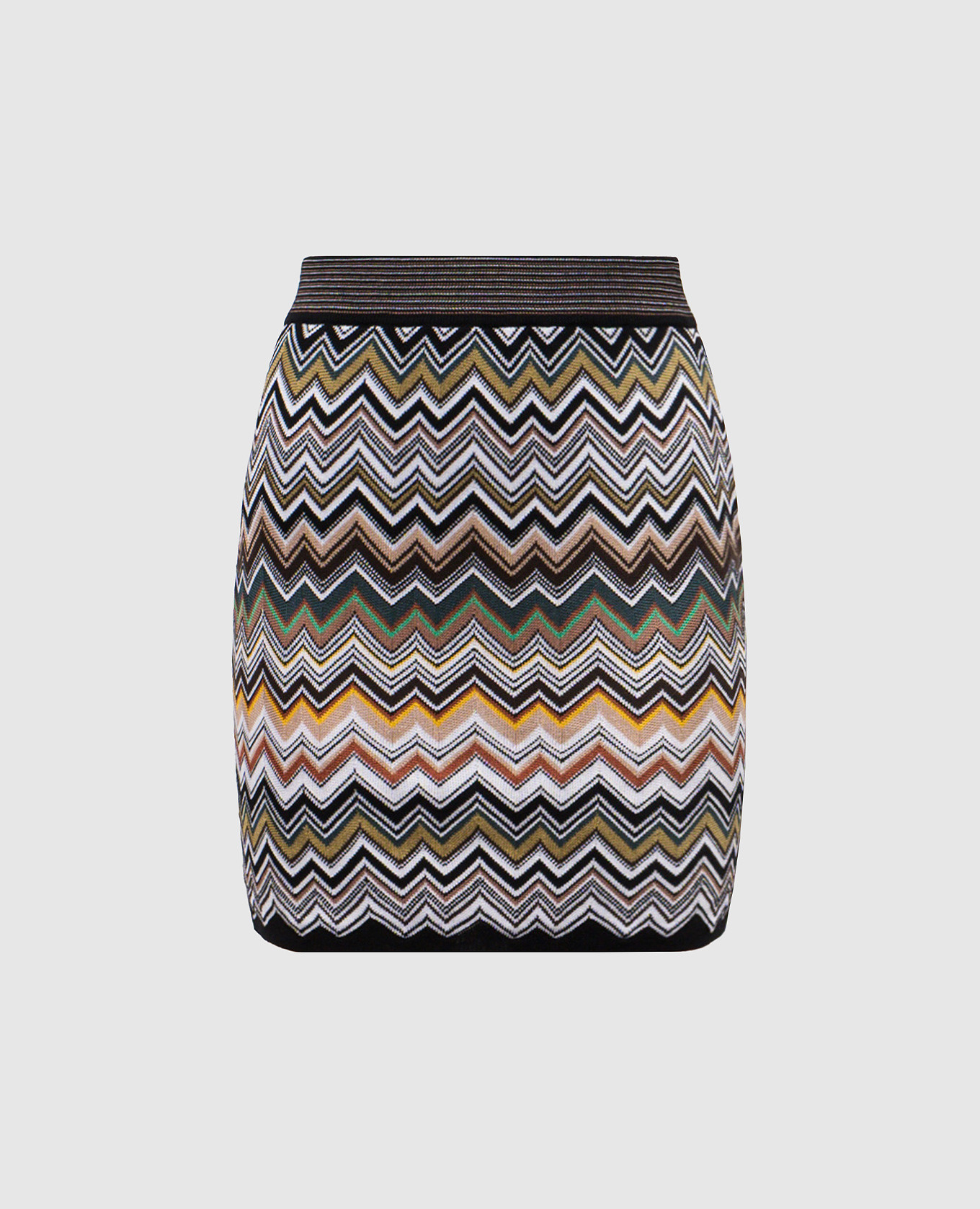 

Patterned wool mini skirt Missoni, White