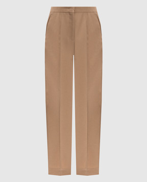 Jil Sander Beige wool chinos J02KA0304J40002