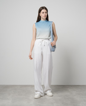 MooRER Blue vest MACY MACYCSH