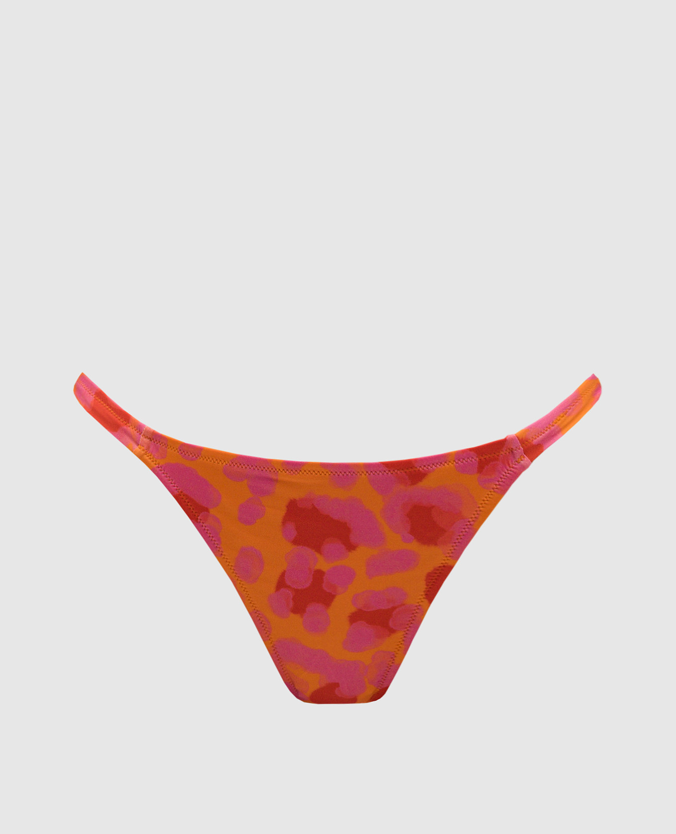 Orange animal print swimsuit panties vilebrequin