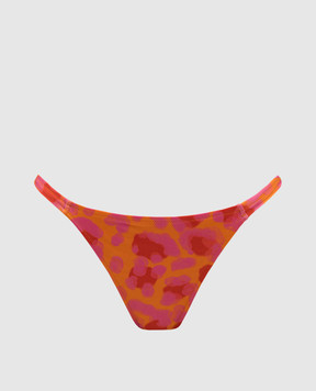 Vilebrequin Orange animal print swimsuit panties FZRAH135