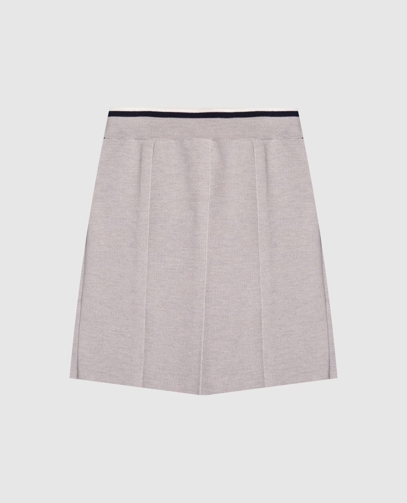 

Children's gray wool skirt with logo Dolce&Gabbana, Grey