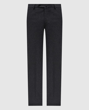 Slowear Gray wool and cashmere pants 1T00354932A