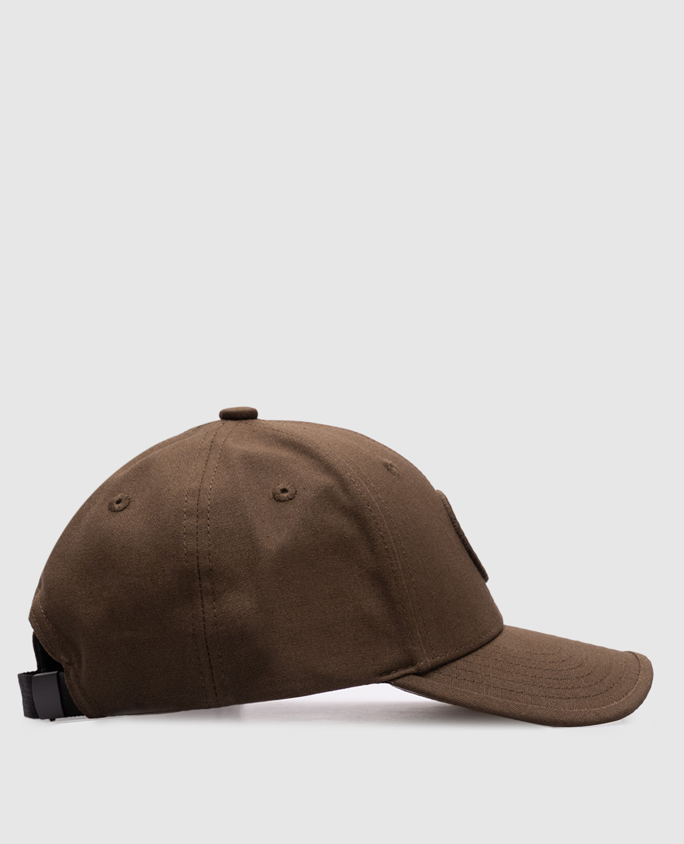 

Khaki children's cap with embroidered logo emblem Stone Island