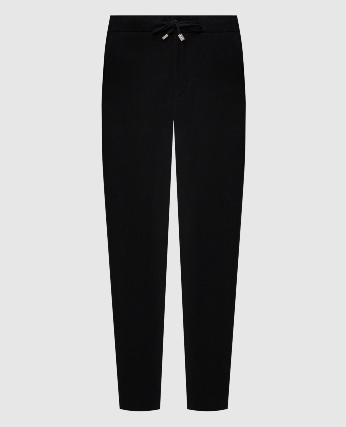 Black wool pants Enrico Mandelli