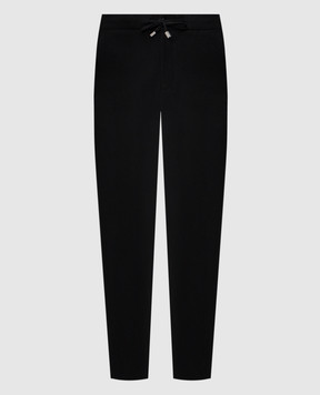 Enrico Mandelli Black wool pants GYMP015814