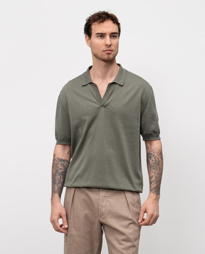 Cashmere&Whiskey Green polo MB004B