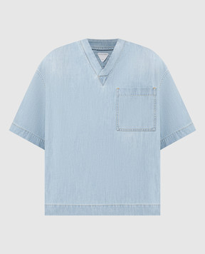 Bottega Veneta Blue denim T-shirt 774676V3N60