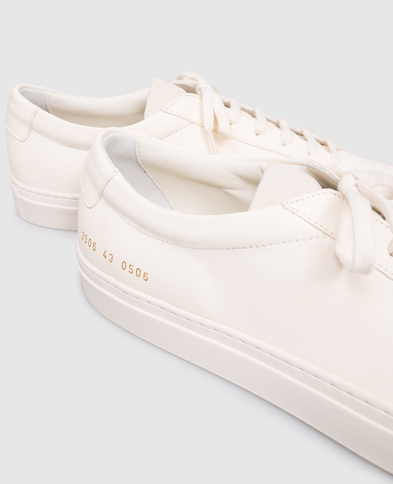 

Achilles white leather sneakers Common Project