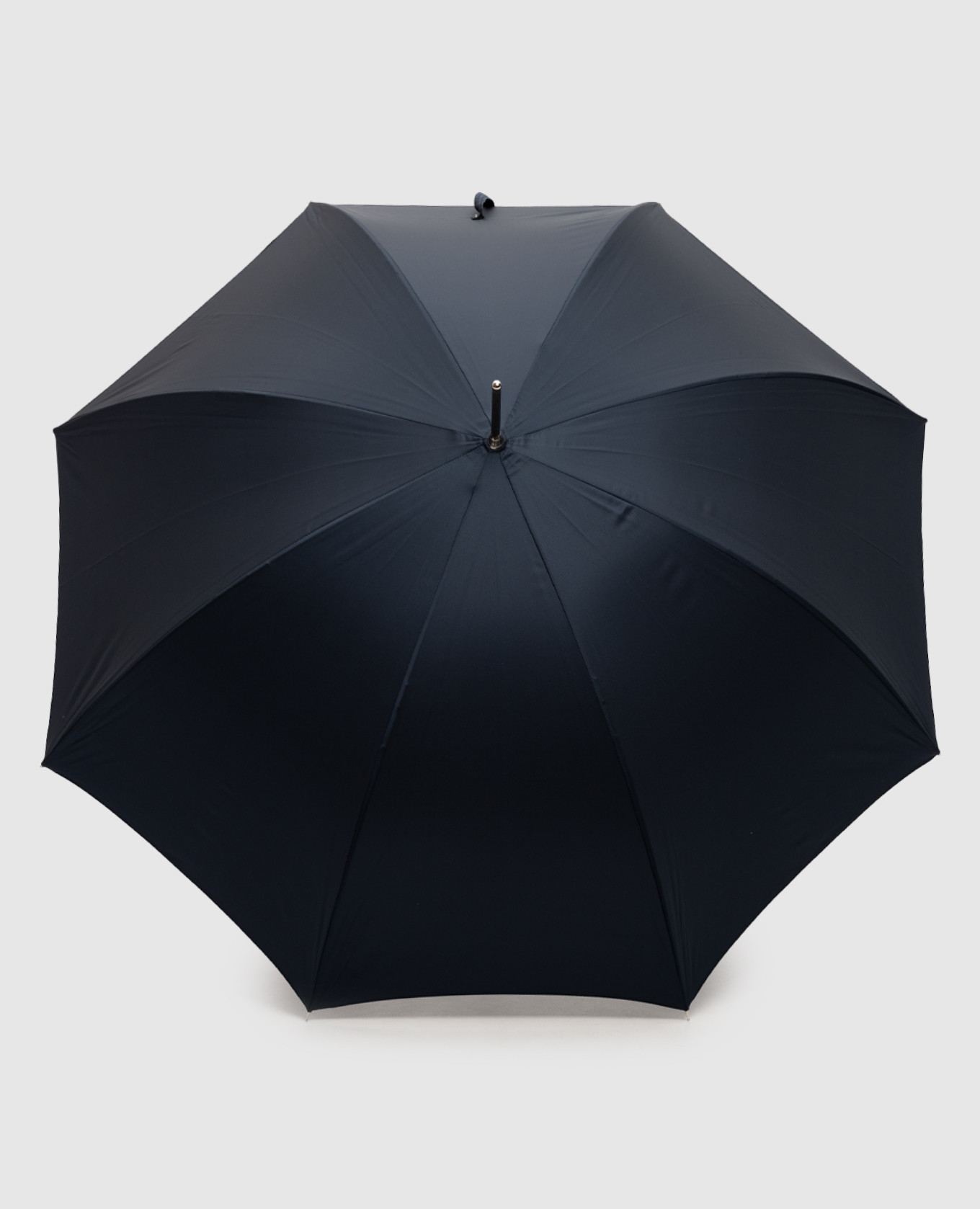 

A blue umbrella with a handle in the form of an eagle's head Pasotti