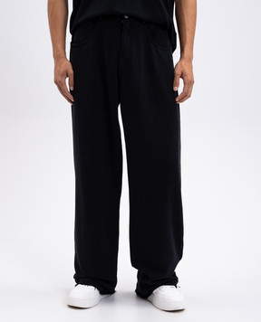 Maison Margiela MM6 Black pants SH0KA0056M25014