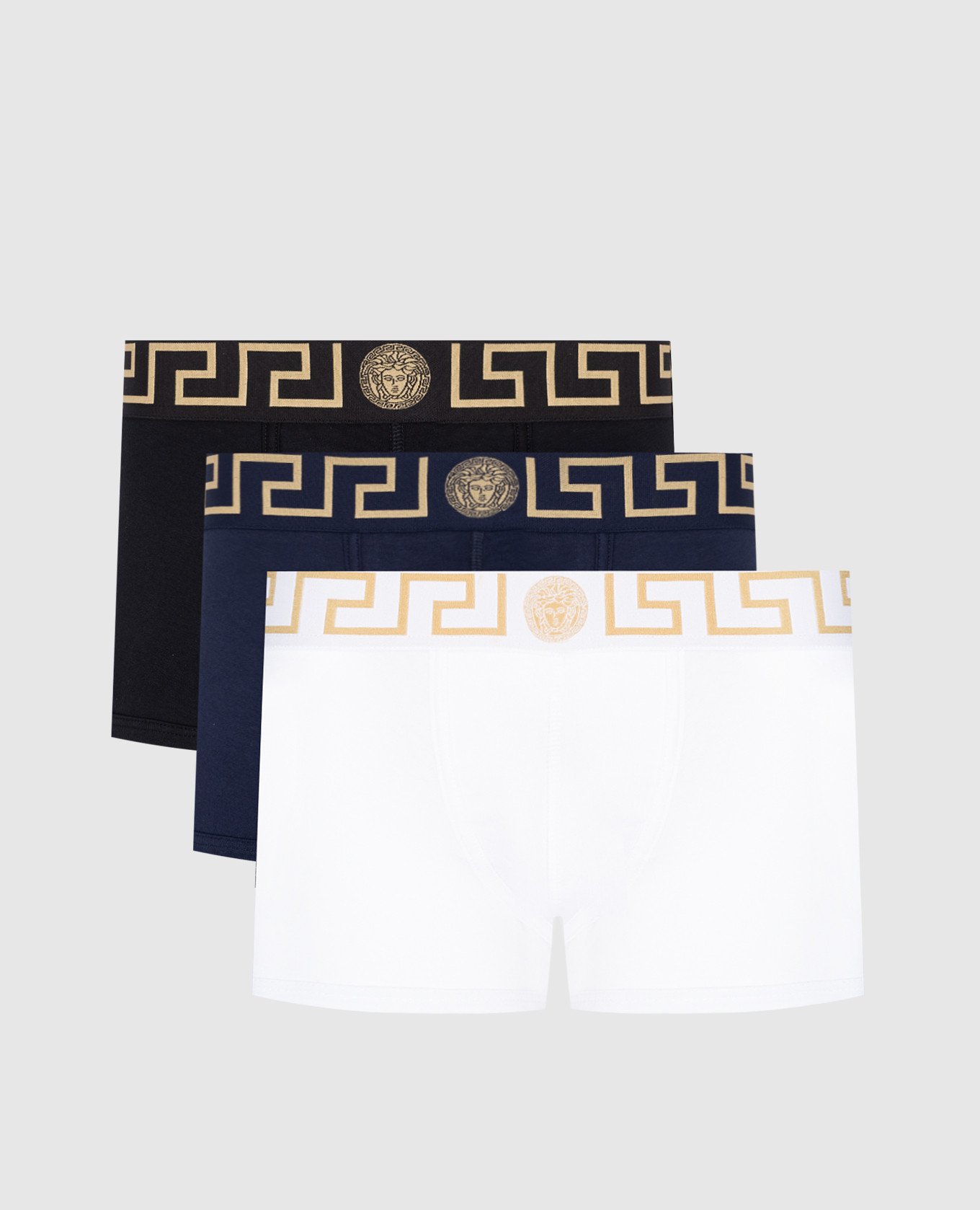 

Boxer set with Medusa brand logo Versace, White