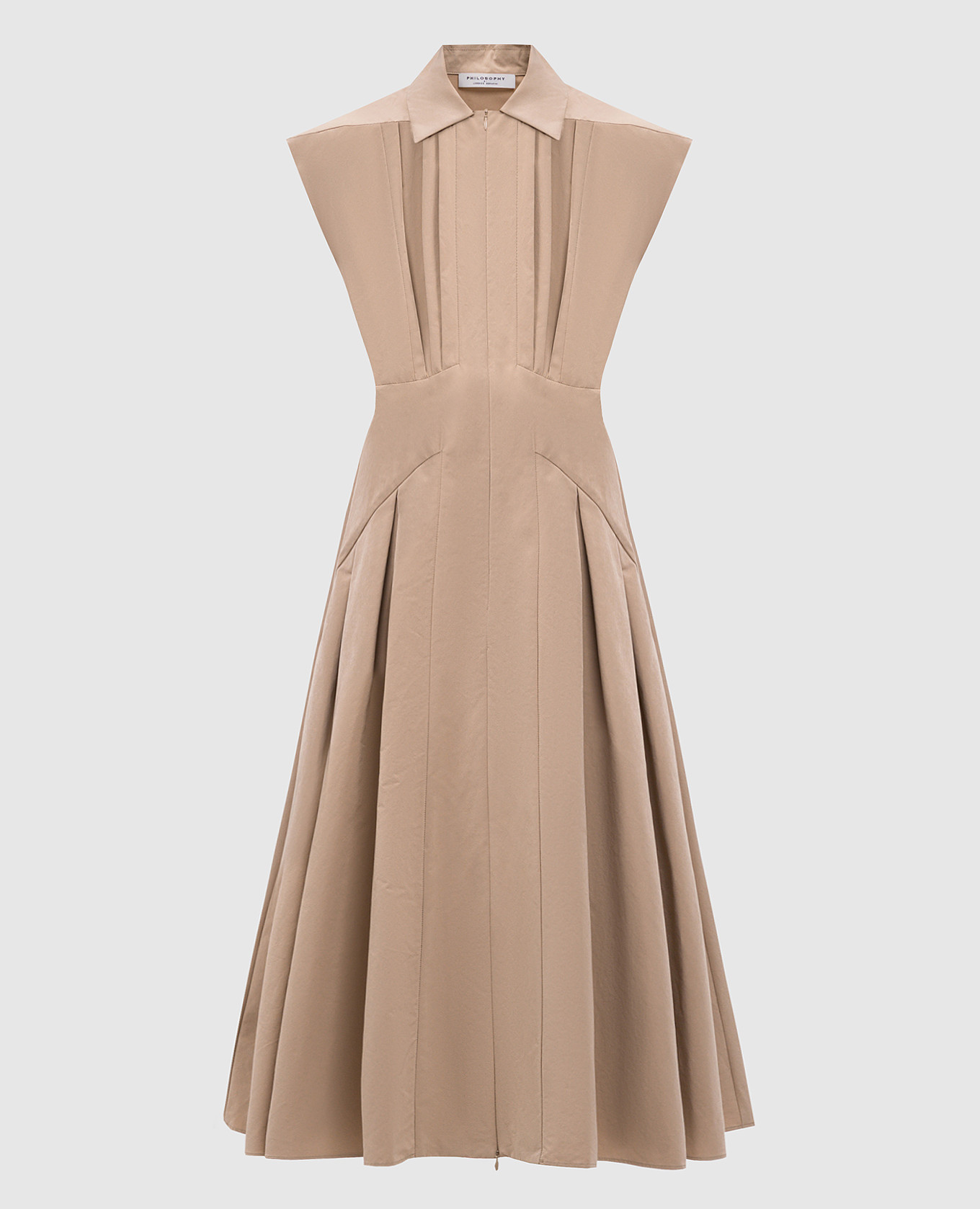 

Beige midi dress Philosophy di Lorenzo Serafini