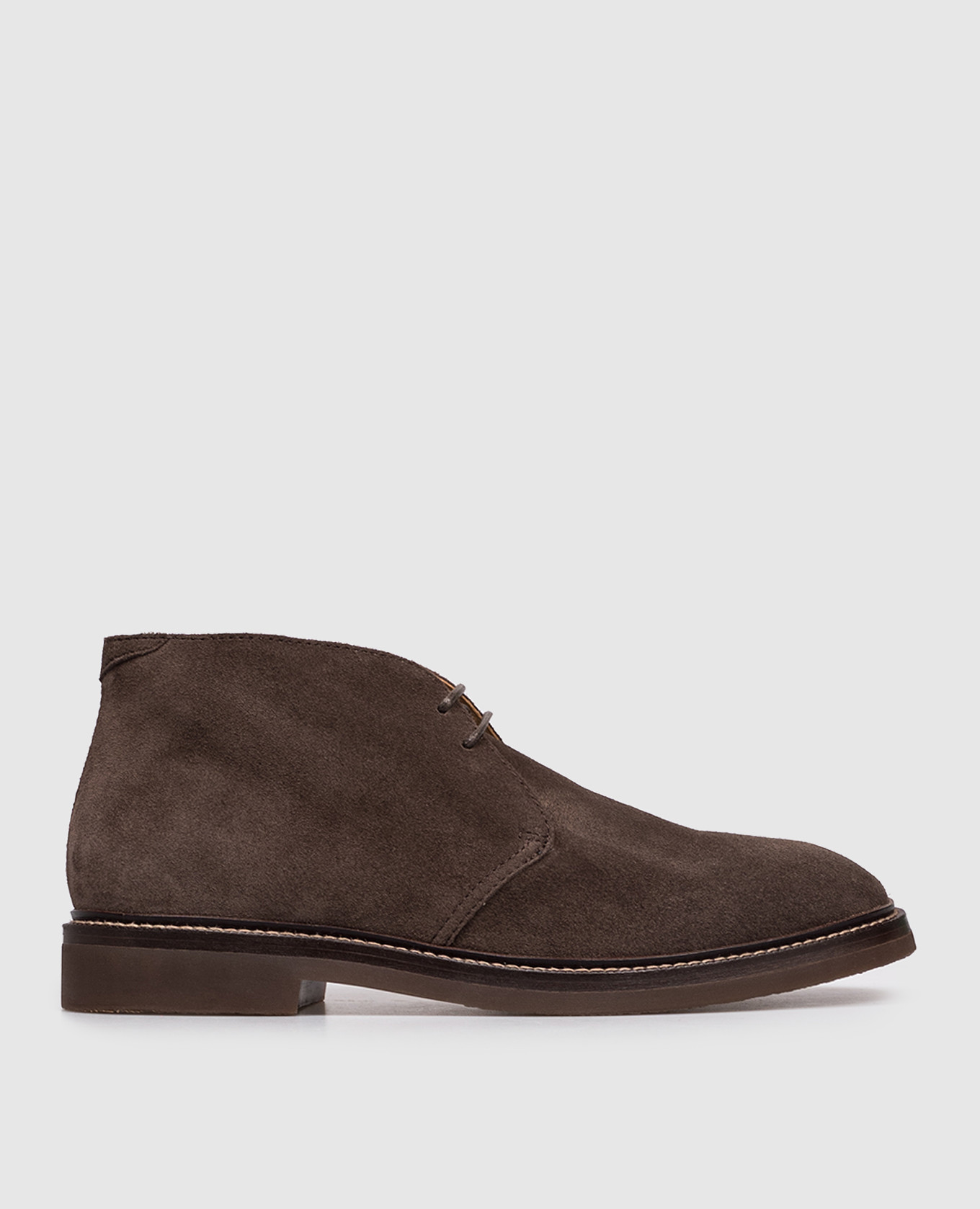 

Brown Suede Chukka Desert Boots Brunello Cucinelli