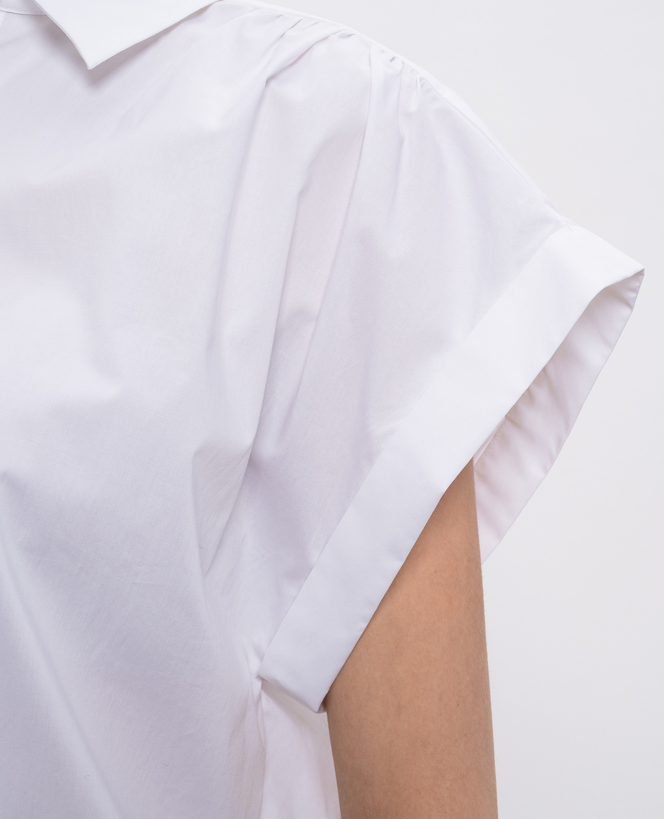 

White shirt with lapels Twinset