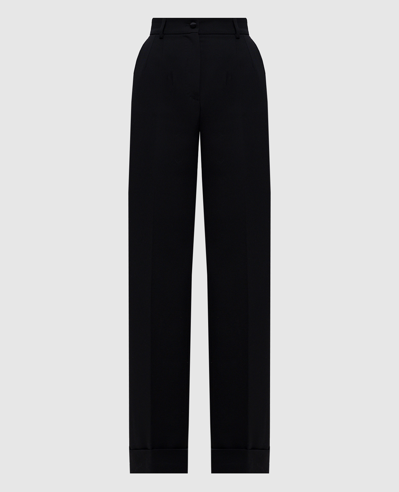 Black wool pants Dolce&Gabbana