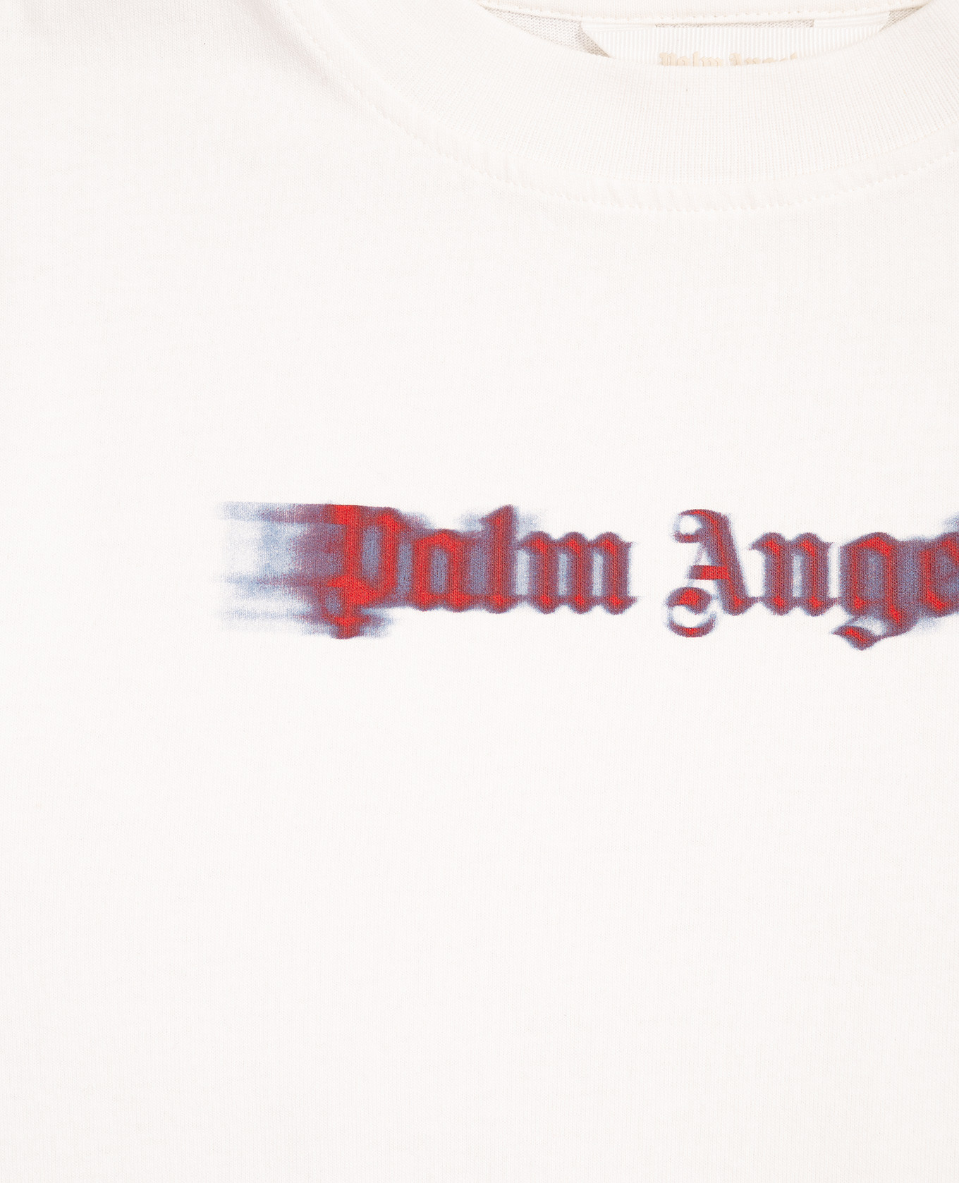 

Children's white T-shirt with logo print Palm Angels