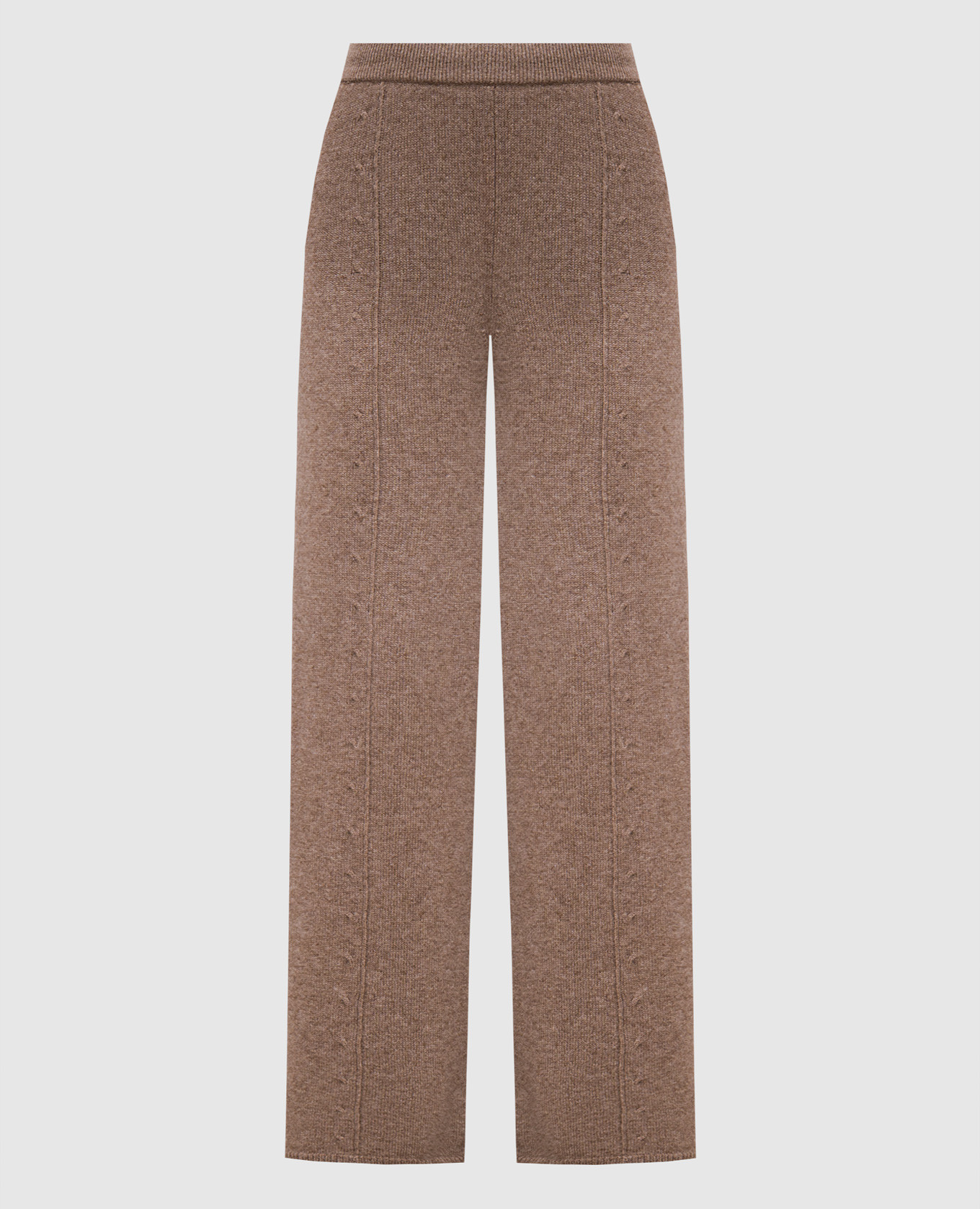 

Brown cashmere pants Ermanno Scervino