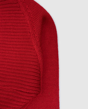 CAF Children's red bolero made of wool 701FI6M5
