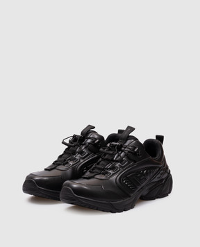 Balmain Black sneakers with logo EM1VI357LGSZ