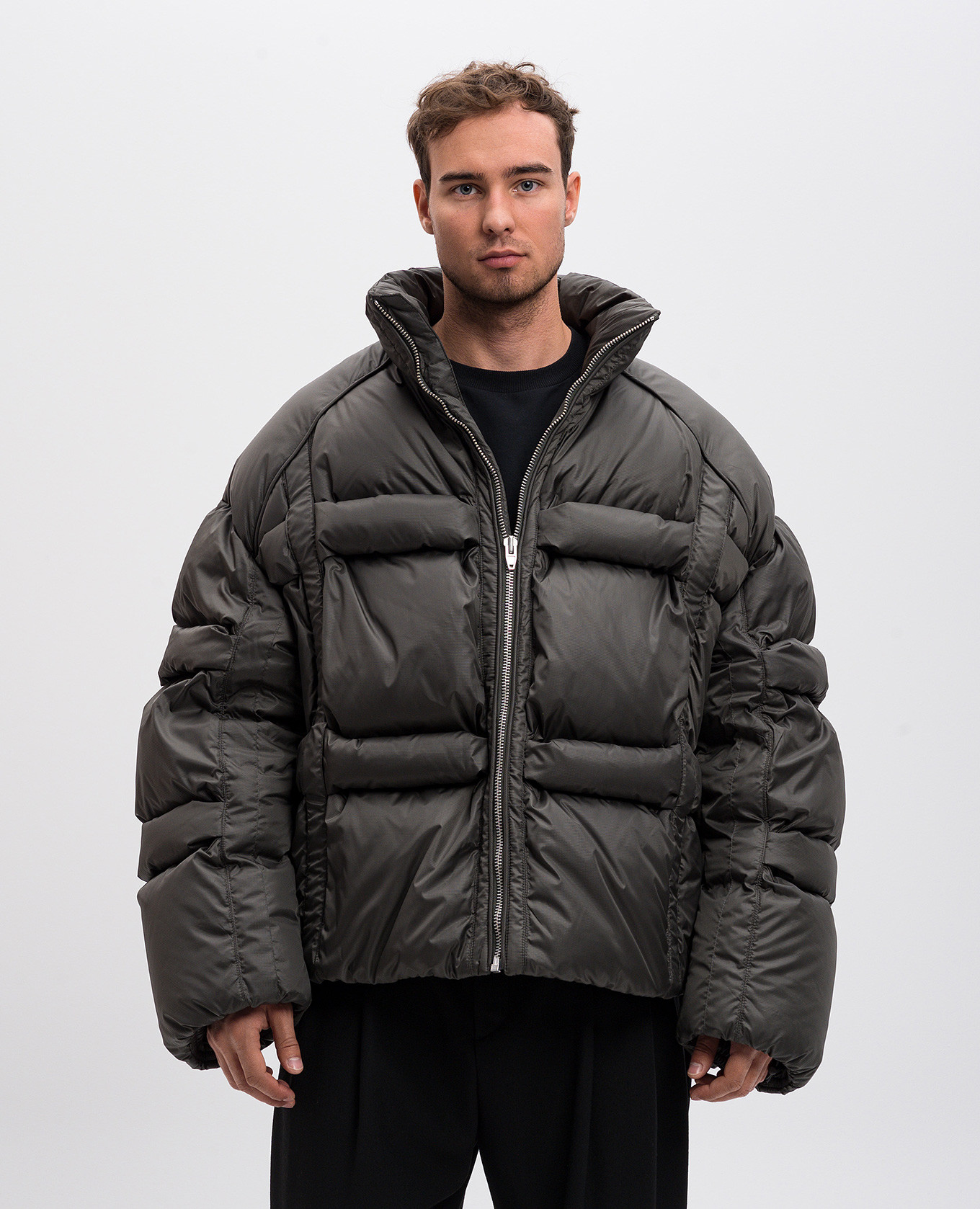 

Green down jacket Juun.j