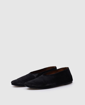 Marsell Coltellaccio blue leather ballet flats MW2105190
