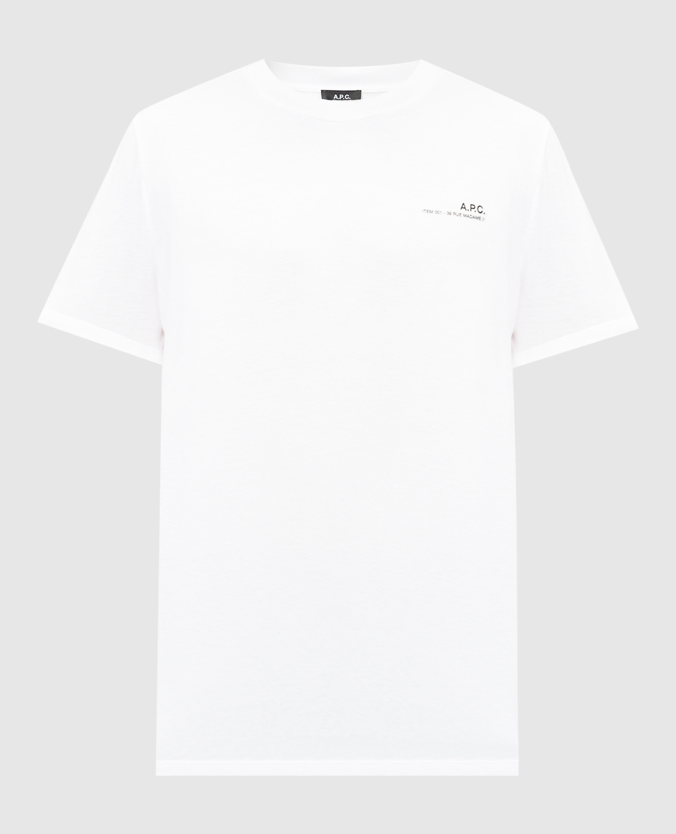 

Gots blanc N white t-shirt with logo print A.P.C