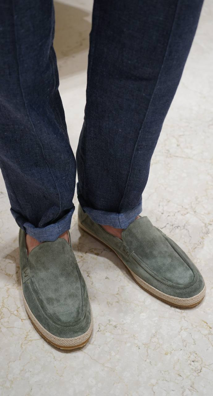 

Bala green suede espadrilles Stuart Weitzman