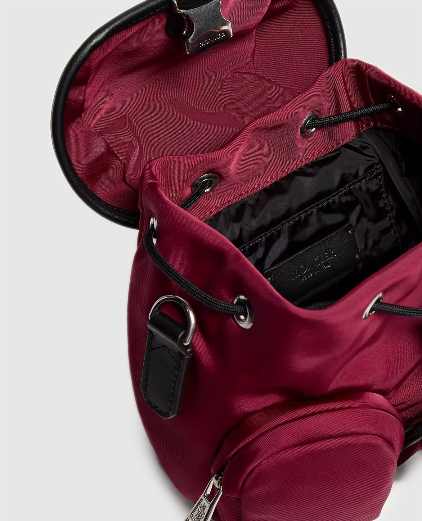 Burgundy Trick bag Moncler 4