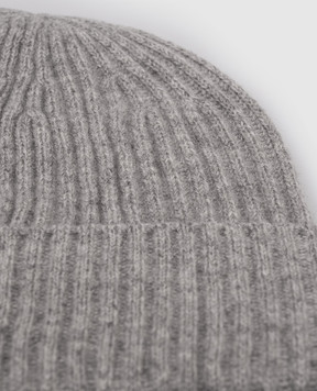 Brunello Cucinelli Gray cashmere hat M2293900
