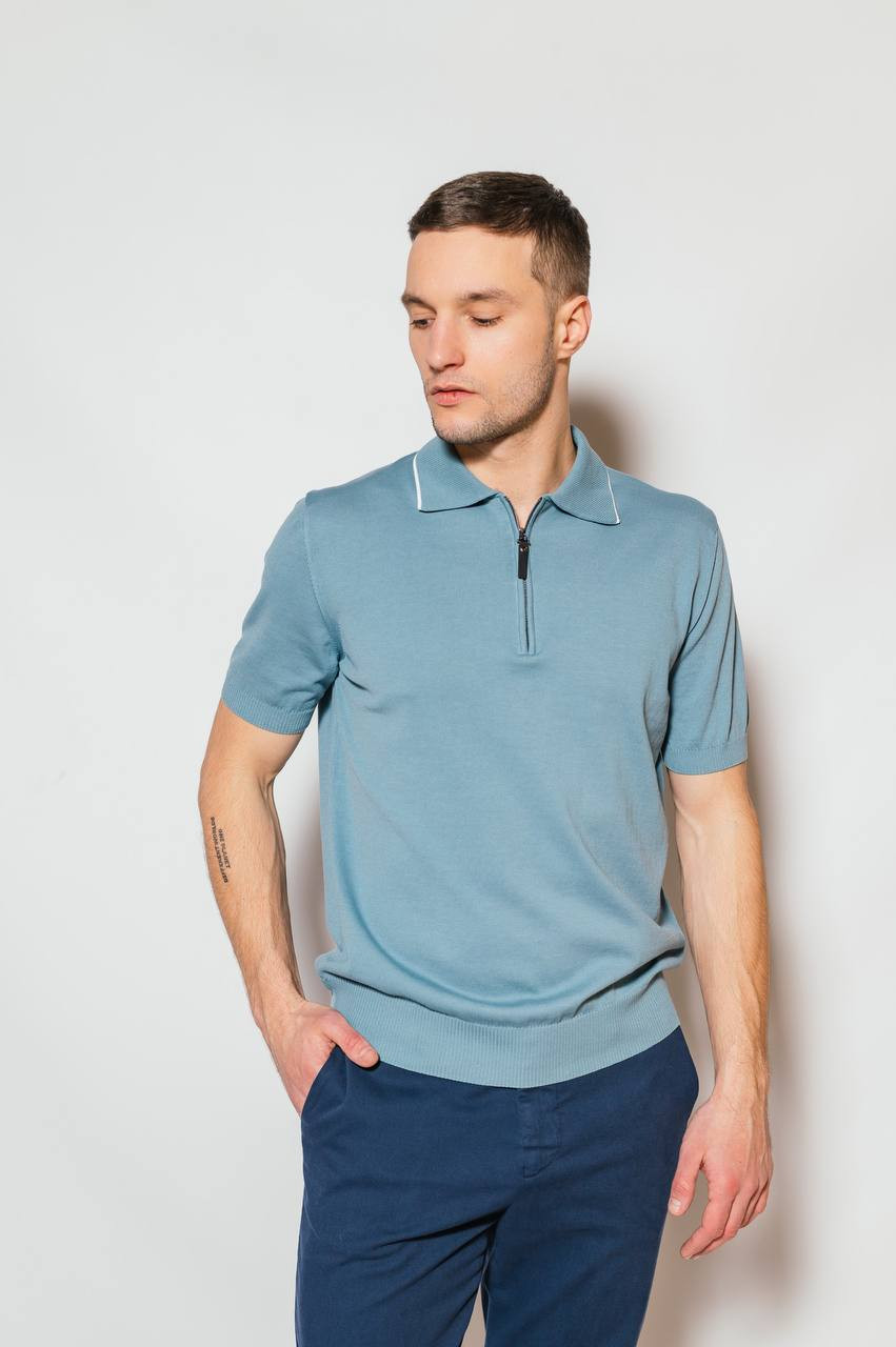

Green polo Canali