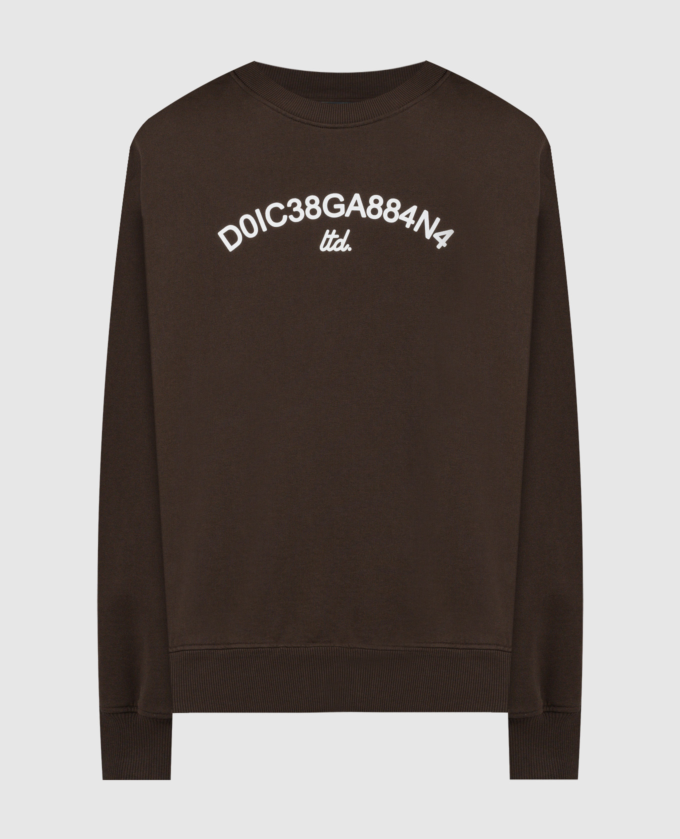 

Brown logo sweatshirt Dolce&Gabbana