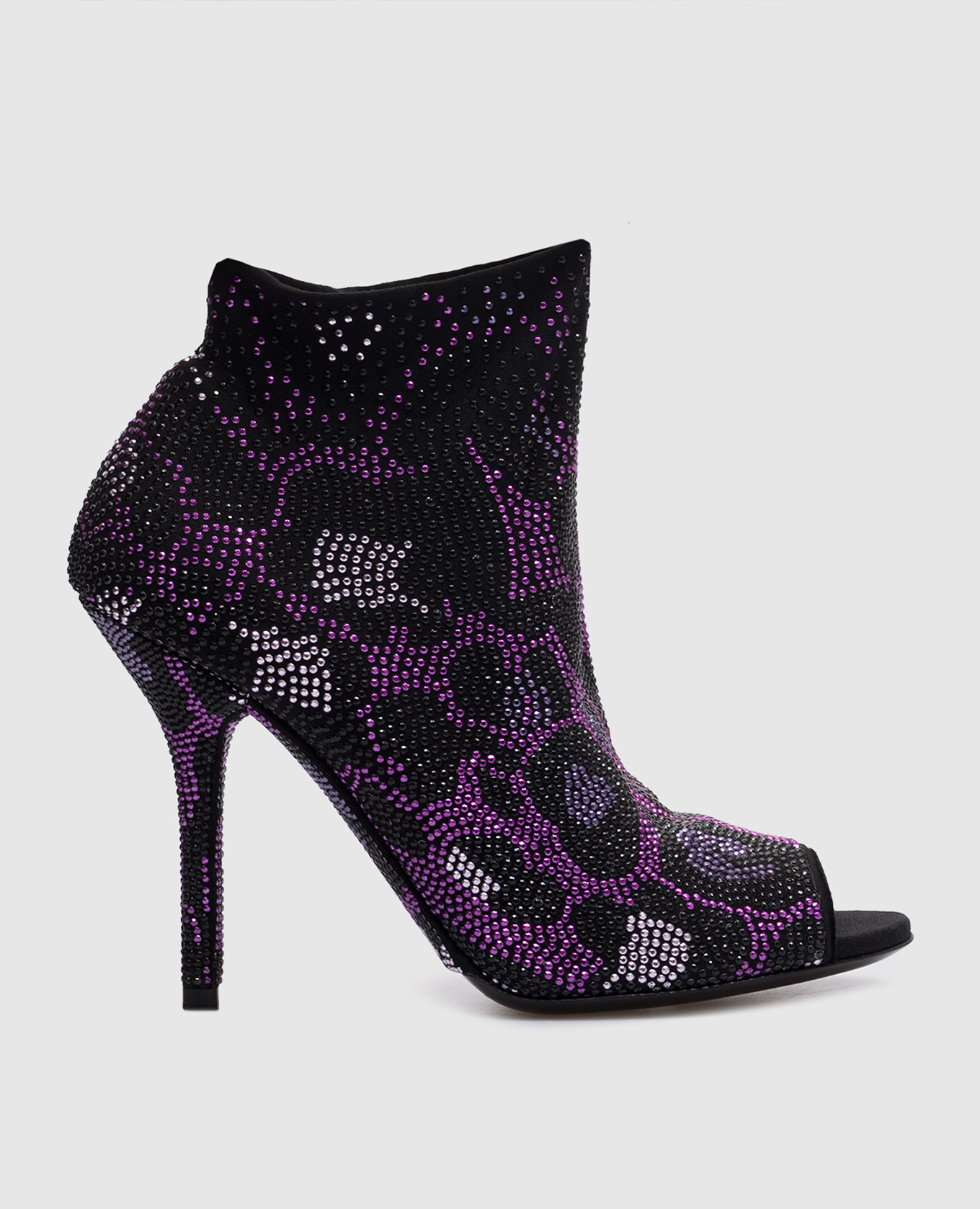 

Black ankle boots in an abstract pattern with rivets Dolce&Gabbana