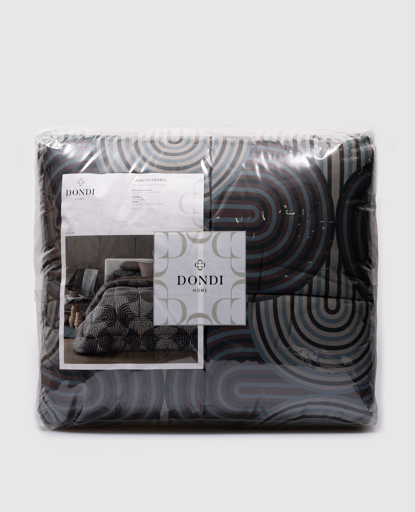 

Blanket in an abstract pattern Blumarine, White