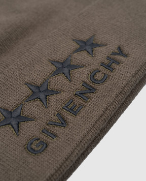 Givenchy Children's green cap with logo H30296