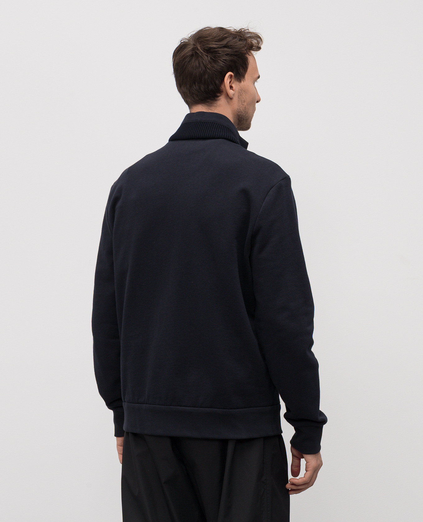 Blue cashmere sports jacket Moncler 4