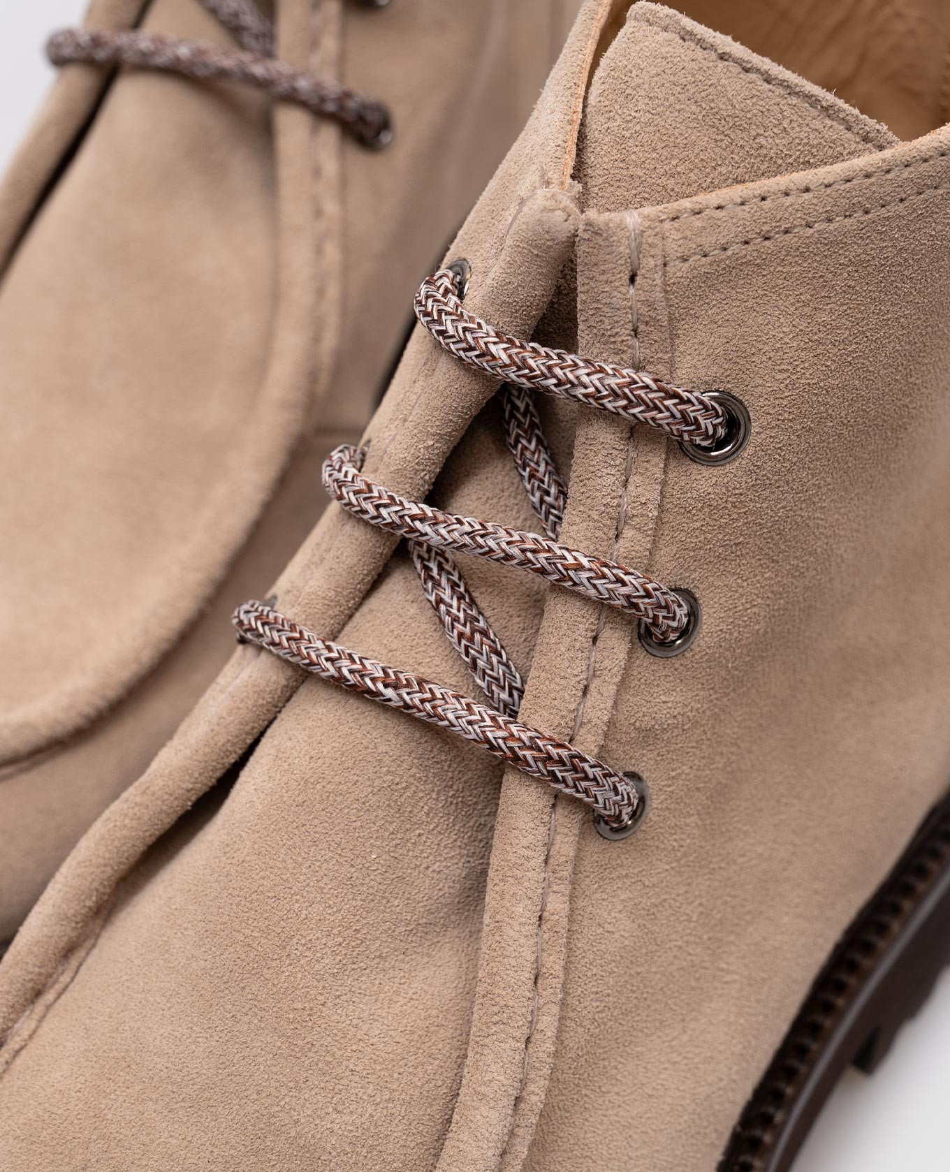 

Beige suede boots Doucal's