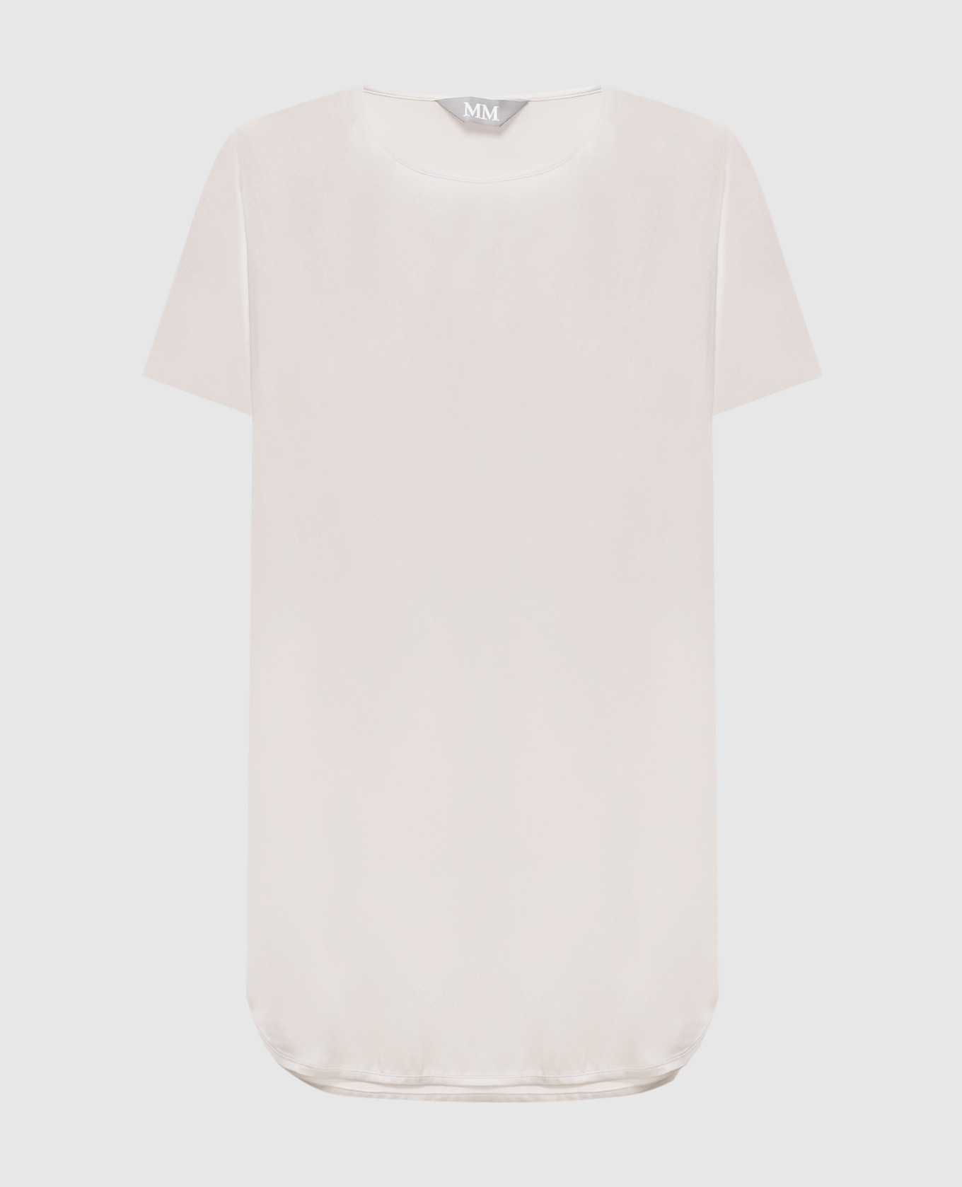Beige CORTONA silk top Max Mara