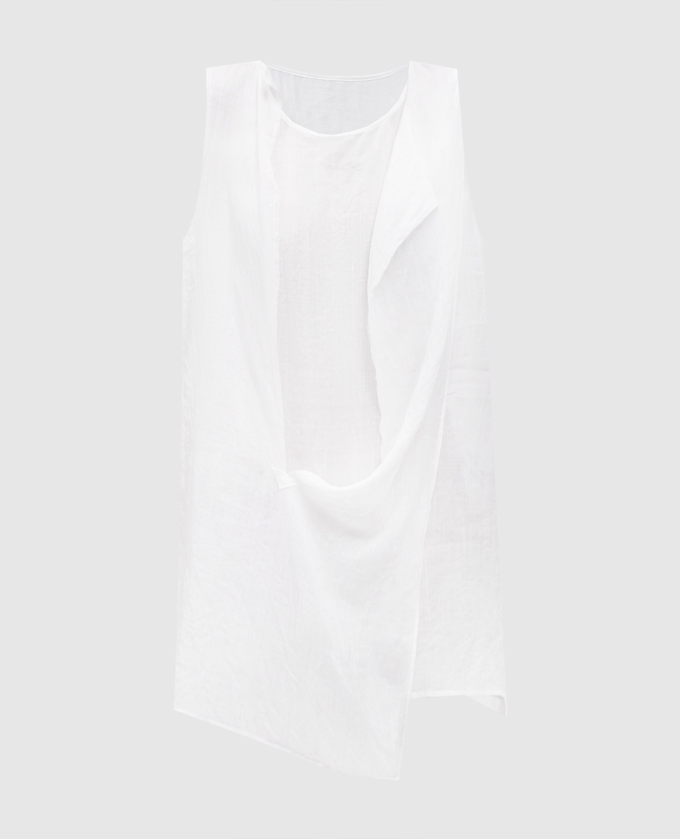 

White linen top Y`S Yamamoto