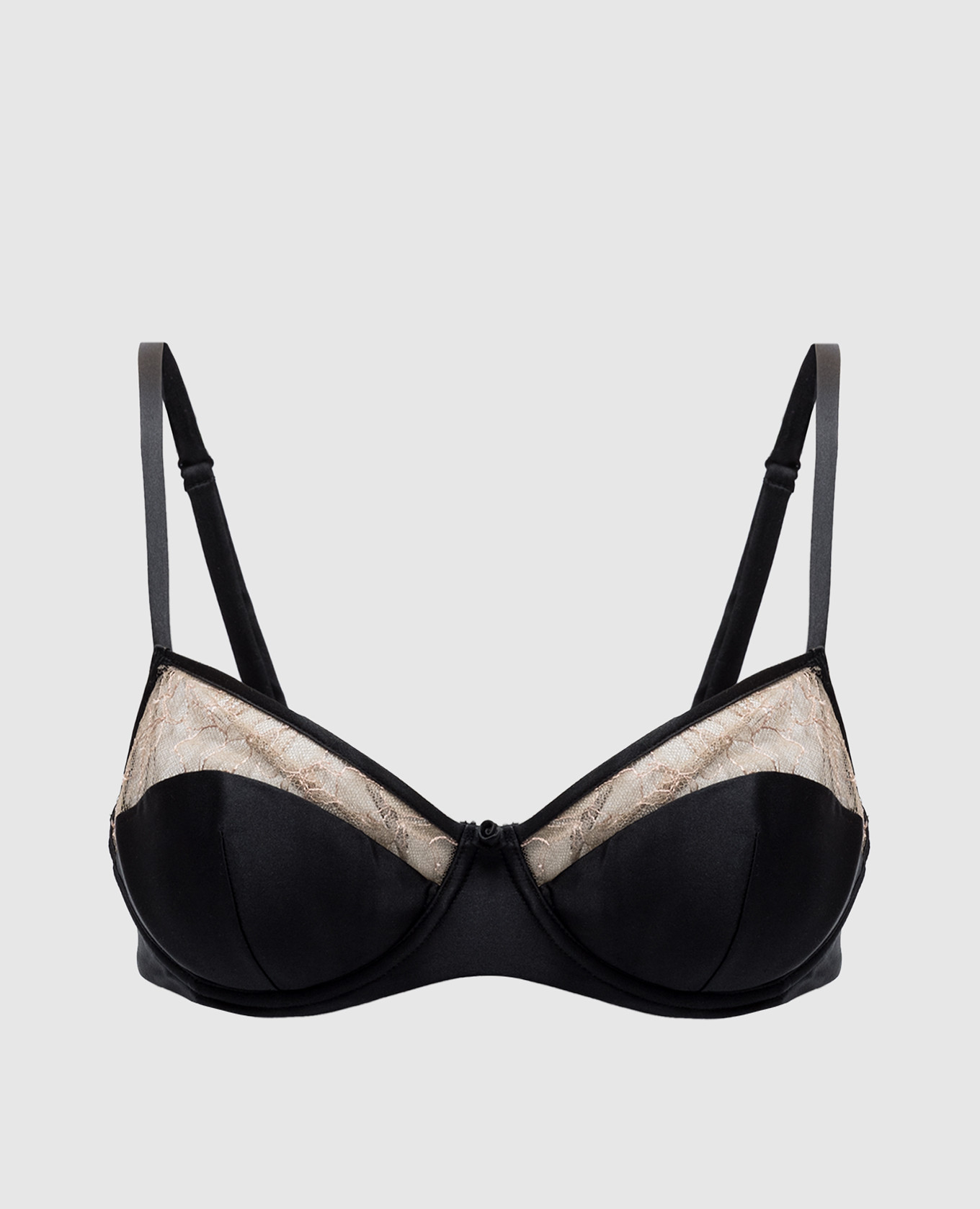 

Black bodice with lace Carine Gilson